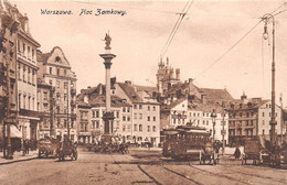 ¤¤  -  POLOGNE  -  WARSZAWA  -  VARSOVIE  -  Plac Zamkowy  -  Tramway     -  ¤¤ - Poland