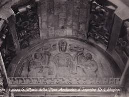 Delcampe - Arezzo - Chiesa S.maria Della Pieve - Polittico  -archivolto D'ingresso Le 4 Stagioni - Formato Grande Non Viaggiata - F - Arezzo