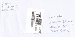 BRD / Bund Frechen R-Label FI 3,30 Euro Barcode 2021 - Lettres & Documents