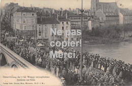 57  Metz  - Überführung Der 7 Bei Woippy Verunglückten Soldaten - Metz