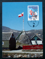 Greenland    1995   Minr. 273  Maximum Cards  ( Lot 429 ) - Maximumkaarten
