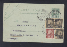 Frankreich France Tunisie GSK Mit ZuF 1913 Tunis Nach Zwickau - Covers & Documents