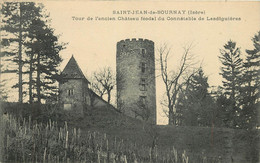 SAINT JEAN DE BOURNAY - Tour De L'ancien Château Féodal Du Connétable De Lesdiguières. - Saint-Jean-de-Bournay