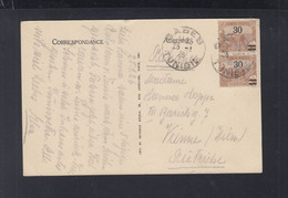 Frankreich France Tunisie PK 1926 Gades Nach Wien - Lettres & Documents