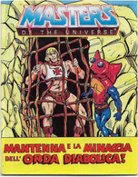 MASTERS OF THE UNIVERSE - COMICS BOOK - 1984 - ORDA DIABOLICA - DER TEMPEL DER FINSTERNIS - ITALIANO & DEUTSCHE - Dominatori Dell'Universo