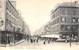 50-CHERBOURG- LA RUE GAMBETTA - Cherbourg