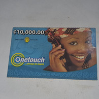 Ghana-(GH-ONE-REF-0013B/7)-one-touch(42)(9142-6032-9954-15)(look Out Side And Chip)1card Prepiad/gift Free - Ghana