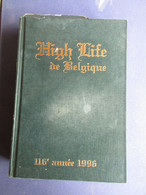 High Life De Belgique - 1996 - Adel Nobility - Adressenlijst - Antique