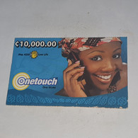 Ghana-(GH-ONE-REF-0013C)-one-touch(46)(1609-2347-9464-68)(look Out Side And Chip)1card Prepiad/gift Free - Ghana