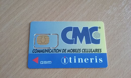 ANCIENNE CARTE GSM SIM CMC ITINERIS B.E !!! - Autres & Non Classés