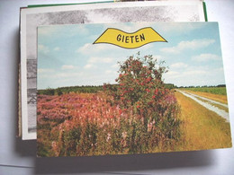 Nederland Holland Pays Bas Gieten Met Wijds Landschap - Gieten