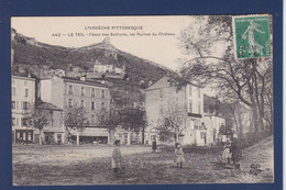 CPA [07] Ardèche > Circulé Par La Poste Le Teil - Le Teil