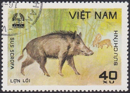 VIETNAM, 1981,      Animaux (faune) | Cochons/Porcs | Mammifères - Farm
