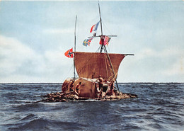 ¤¤  -    POLYNESIE   -  Expédition Du  " KON-TIKI " En 1947   -   Radeau      -  ¤¤ - Polynésie Française