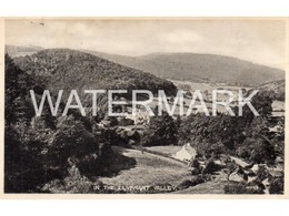 IN THE LLYFNANT VALLEY OLD B/W POSTCARD WALES - Cardiganshire