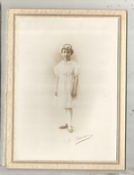 Photographie Deman , Roubaix , Sous Pochette , 1935 , 2 Scans , 190 X 140 Mm , Enfant , Petite Fille ,frais Fr 2.35 E - Unclassified