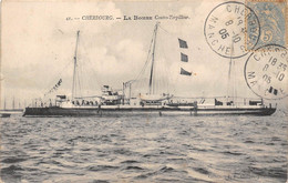 50-CHERBOURG- LA BOMBE CONTRE TORPILLEUR - Cherbourg