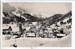 Cpa St Moritz Dorf Und Bad - Dorf