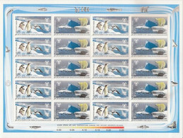 INDIA 2009 Preserve The Polar Regions And Glaciers - MNH Mix Setenant Sheetlet (**) Polar Bear Penguin - Chimpanzees