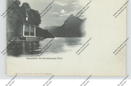 CH 6452 SISIKON UR, Tells Kapelle, Mondscheinkarte, Ca. 1900 - Sisikon