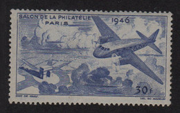 Vignette - Salon Philatelique Paris - 1946 - * Neuf Avec Trace De Charniere - Aviación