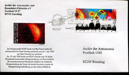 Germany Special Cover - Space Travel, Astronomy -ROSAT - Europa