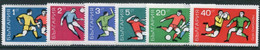 BULGARIA 1970 Football World Cup MNH / **.  Michel 1982-87 - Unused Stamps