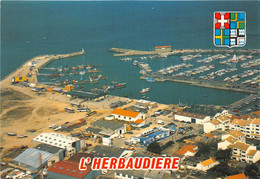 ¤¤  -  ILE-de-NOIRMOUTIER  -  Lot De 3 Cartes  -  L'HERBAUDIERE   -  Vue Sur Le Port -  ¤¤ - Ile De Noirmoutier