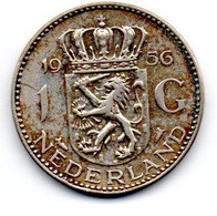 Pays Bas - Gulden 1956 TTB+ - 1948-1980: Juliana