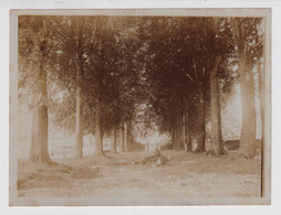 DEURLE  OUDE FOTO +- 1900   KASTEELDREEF    12 X 9 CM  3 SCANS - Sint-Martens-Latem