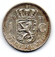 Pays Bas - Gulden 1958 TTB+ - 1948-1980: Juliana