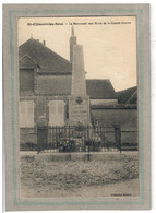 CPA - (89) SAINT-CLEMENT-les-SENS - Aspect Du Monument Aux Morts En 1932 - Saint Clement