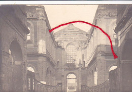 ( 80 ) - Chaulnes Inneres Von Kirche Carte Photo Allemande 1° Guerre - Other Municipalities