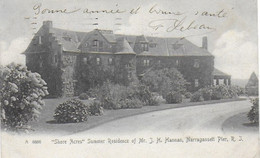 Narragansett - "Shore Acres" , Residence Of Mrs J.M. Hannan - Sonstige & Ohne Zuordnung