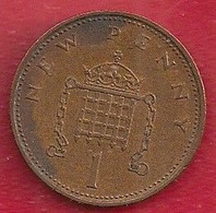 GRANDE-BRETAGNE 1 NEW PENNY - 1971 - 2 Pence & 2 New Pence