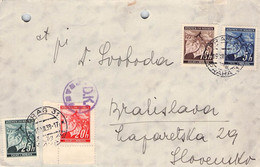 BÖHMEN & MÄHREN - BRIEF 15 VII 1939 PRAG > BRATISLAVA / QE35 - Briefe U. Dokumente