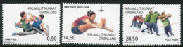 GREENLAND 2018 Sport In Greenland MNH / **.  Michel 775-77 - Unused Stamps