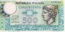 ITALIA 500 LIRE 1979 P-95  UNC - 500 Lire