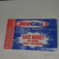 Ghana-(GH-STA-REF-0005)-save Money-(78)(5751-9804-2237)(look Out Side And Chip)1card Prepiad/gift Free - Ghana