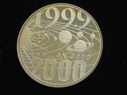Médaille EUROPA  - 1999 -2000 - Www....AN 2000   **** EN ACHAT IMMEDIAT **** - Essais Privés / Non-officiels