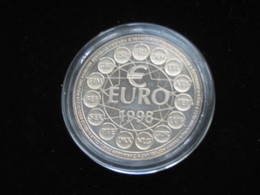 Médaille 10 Euro - Essai - Euro 1998   **** EN ACHAT IMMEDIAT **** - Privatentwürfe