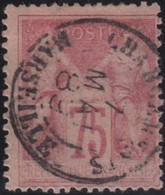 France    .   Y&T    .   81  (2 Scans)       .    O   .     Oblitéré    .     /   .   Cancelled - 1876-1898 Sage (Type II)