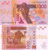 WEST AFRICAN STATES, TOGO, 1000 F, 2020, Code T, Pick New, Not In Catalog, UNC - États D'Afrique De L'Ouest