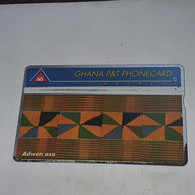 Ghana-(GHA-B-5/2-1)-adwen Asa-(85)(209B36802)(look Out Side)-used Card+1card Prepiad/gift Free - Ghana