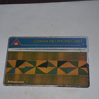 Ghana-(GHA-B-5/2-2)-adwen Asa-(86)(209B71027)(look Out Side)-used Card+1card Prepiad/gift Free - Ghana