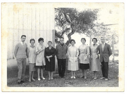 1960 MISSION UNIVERSITAIRE ET CULTURELLE FRANCAISE - BERNARD KOHL BOUYGE CELLIER DE MORESTEL REVERSEAU - PHOTO  18*13 CM - Identified Persons