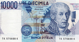 ITALIA 10000 LIRE  1984 P-112d1  AUNC - 10000 Lire