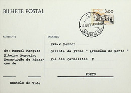 1977 Inteiro Postal Tipo «Paisagens E Monumentos» 3$00 Enviado De Castelo De Vide Para O Porto - Entiers Postaux
