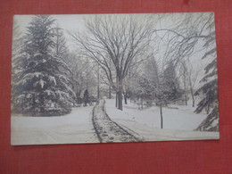 RPPC Winter Scene   Has Iowa > Ames Iowa  Cancel  Ref 4807 - Ames