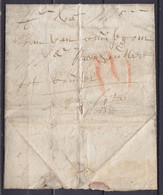 L. Datée 20 Septembre 1616 De BRUGGES Pour BRUSSEL - Port "III" à La Craie Rouge - Man. "cito Cito" (lettre Pressée) - 1598-1621 (Paesi Bassi Indipendenti)